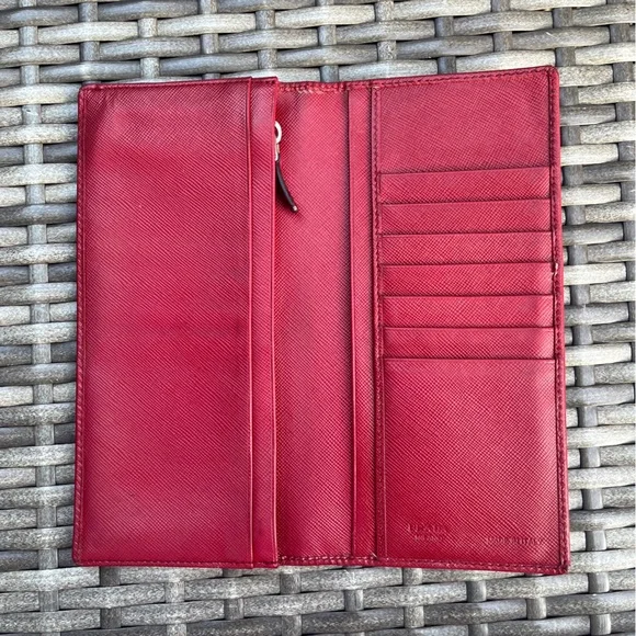 Prada Saffiano Leather Wallet - Picture 11 of 14